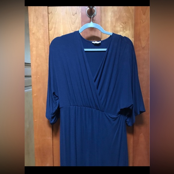 Ingrid and isabell kimono dress, navy, size small - Picture 2 of 4
